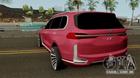 BMW X7 2017 para GTA San Andreas