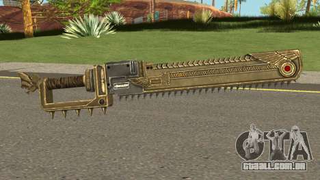 War Hammer 40k Chainsword By Galy Raffo para GTA San Andreas