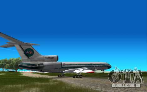 Tu-154 ALROSA lenda Izhma para GTA San Andreas