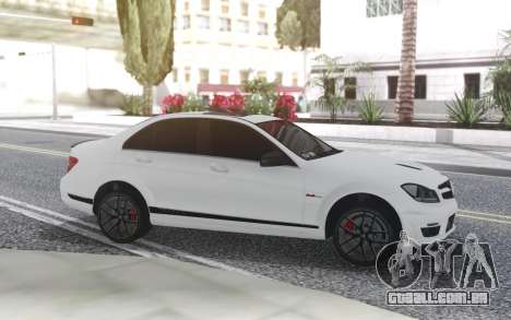 Mercedes-Benz C63 AMG para GTA San Andreas