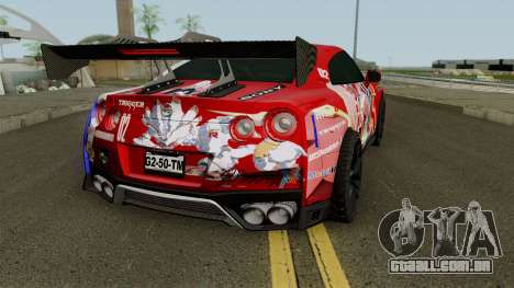 Nissan GT-R Premium R35 17 Itasha para GTA San Andreas
