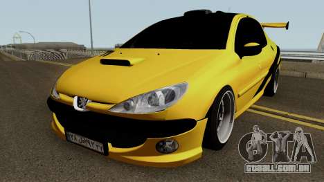 Peugeot 206 Sandogdar Full Sport Iran para GTA San Andreas