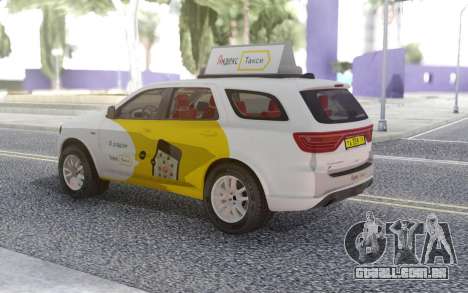 Dodge Durango SRT Yandex Taxi para GTA San Andreas