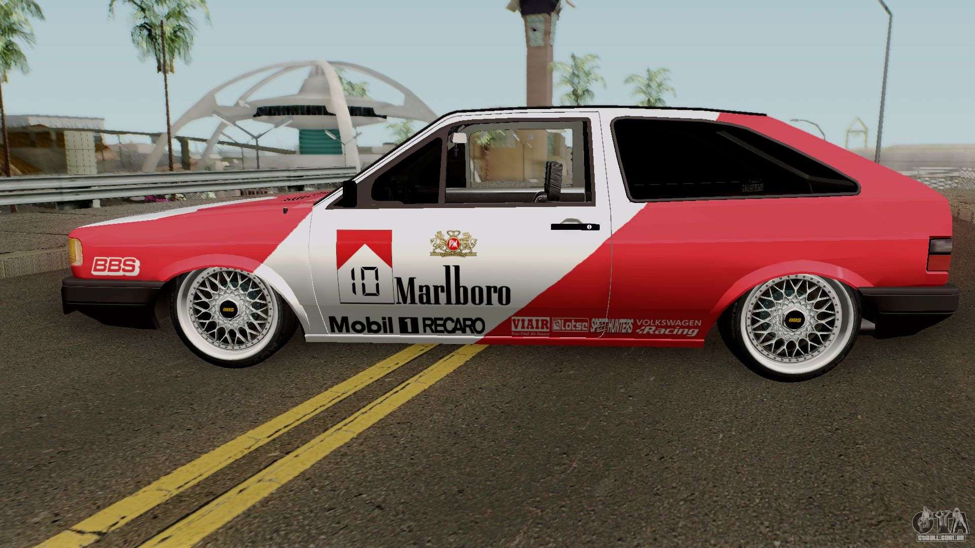 Volkswagen Gol Quadrado Marlboro para GTA San Andreas