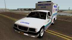 Chevrolet Luv Ambulancia Colombiana para GTA San Andreas