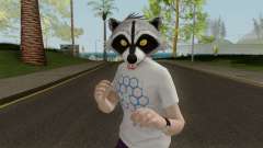 GTA Online Racoon Hipster para GTA San Andreas