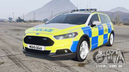 Ford Mondeo Estate 2014 Police Dog Section para GTA 5