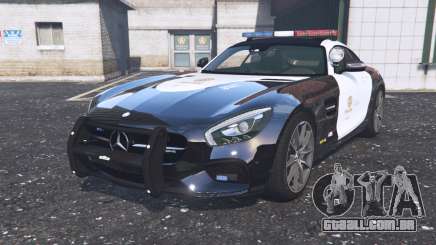 Mercedes-AMG GT coupe (C190) 2016 Police para GTA 5