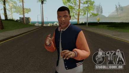 Skin Franklin V2 GTA V para GTA San Andreas