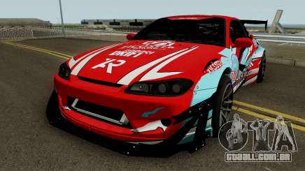 Nissan Silvia S15 Rocket Bunny BSI Drift Team para GTA San Andreas