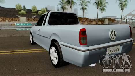 Volkswagen Saveiro Edit para GTA San Andreas