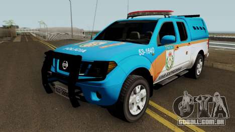 Nissan Frontier PMERJ BPVE 2013 para GTA San Andreas