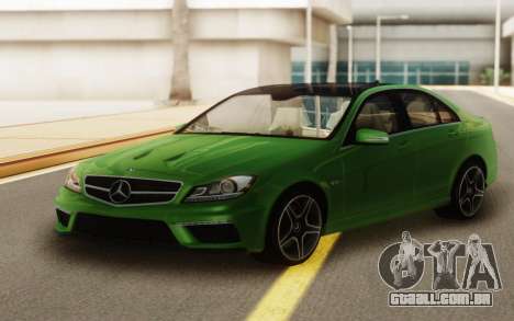 Mercedes-Benz C63 AMG para GTA San Andreas