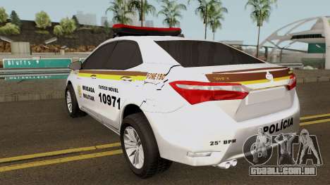 Toyota Corolla Brazilian Police (Patamo) para GTA San Andreas