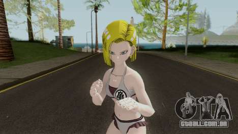 Lazuli Bikini DBXV2 para GTA San Andreas