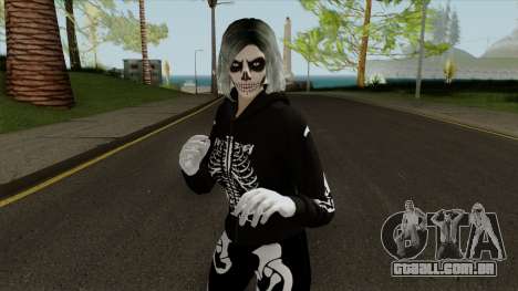 Female GTA Online Halloween Skin 1 para GTA San Andreas