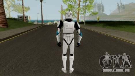 Clone Trooper Blue (Star Wars The Clone Wars) para GTA San Andreas