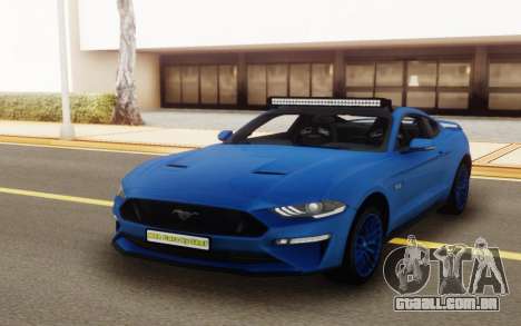 Ford Mustang GT 2018 para GTA San Andreas