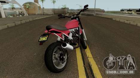 Pegassi Esskey GTA V para GTA San Andreas