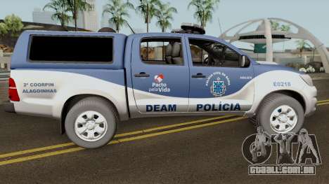 Toyota Hilux SRV 2016 DEAM COORPIN para GTA San Andreas