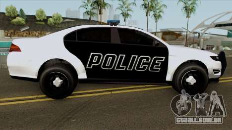 Ford Taurus Police (Interceptor style) 2012 para GTA San Andreas