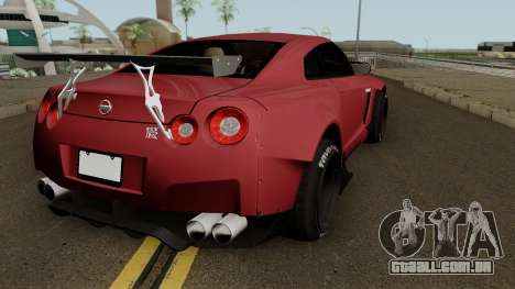 Nissan GT R35 (Rocket Bunny) Edition para GTA San Andreas