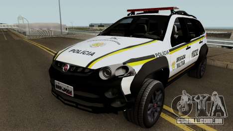 Fiat Palio Weekend Brazilian Police para GTA San Andreas