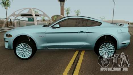 Ford Mustang GT 2018 para GTA San Andreas