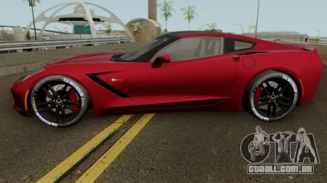 Chevrolet Corvette Z51 C7 2014 para GTA San Andreas