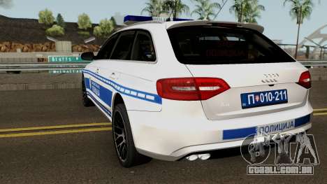 Audi A4 Avant Serbian Police para GTA San Andreas