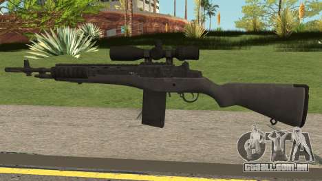 COD-MWR M14 Sniper para GTA San Andreas