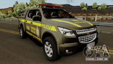 Chevrolet S10 Police (Patrulhas Especiais) para GTA San Andreas