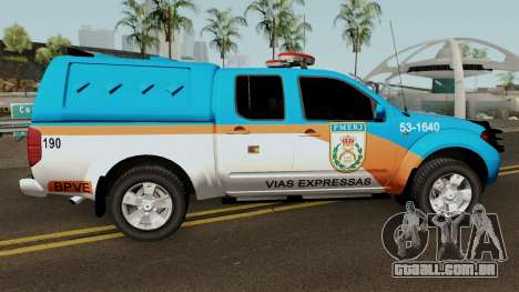 Nissan Frontier PMERJ BPVE 2013 para GTA San Andreas