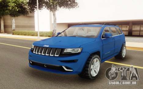 Jeep Grand Cherokee SRT 2014 para GTA San Andreas