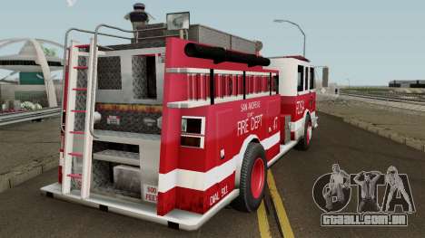 Firetruck Remastered para GTA San Andreas