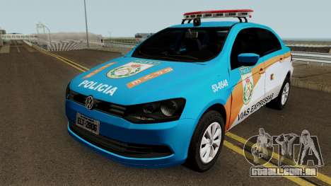 Volkswagen Voyage G6 PMERJ BPVE para GTA San Andreas