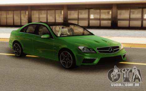 Mercedes-Benz C63 AMG para GTA San Andreas