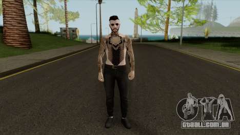 Male GTA Online Halloween Skin 1 para GTA San Andreas