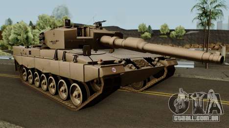Leopard 2A4 (Ejercito de Chile) para GTA San Andreas