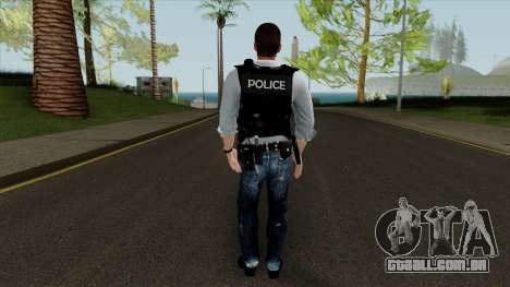 New Police Skin para GTA San Andreas