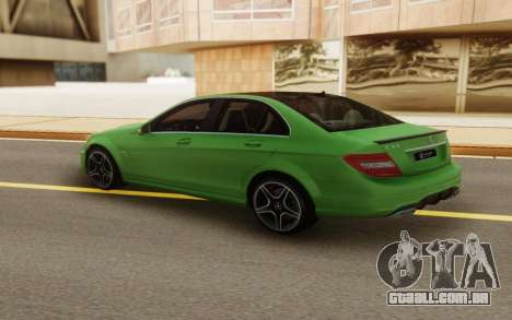 Mercedes-Benz C63 AMG para GTA San Andreas