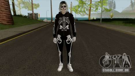 Female GTA Online Halloween Skin 1 para GTA San Andreas