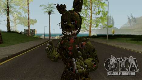 Springtrap V9  (FNaF) para GTA San Andreas