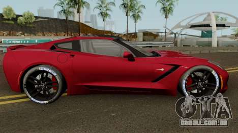 Chevrolet Corvette Z51 C7 2014 para GTA San Andreas