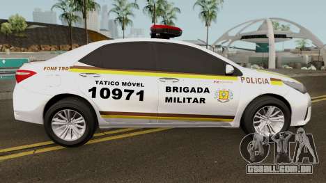 Toyota Corolla Brazilian Police (Patamo) para GTA San Andreas