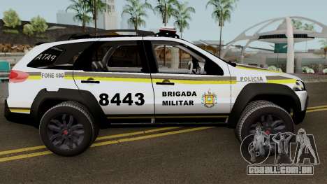 Fiat Palio Weekend Brazilian Police (Patamo) para GTA San Andreas