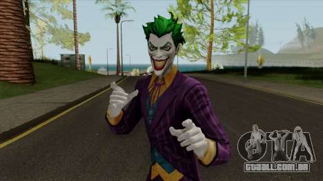 The Joker (Heroic) Skin From Dc Legends para GTA San Andreas