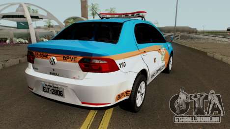 Volkswagen Voyage G6 PMERJ BPVE para GTA San Andreas