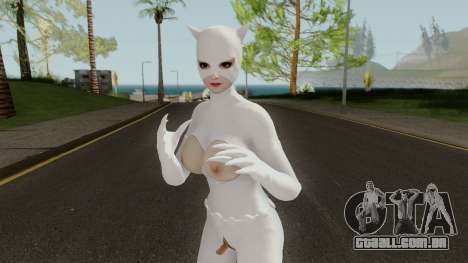 Domina Kitten White para GTA San Andreas
