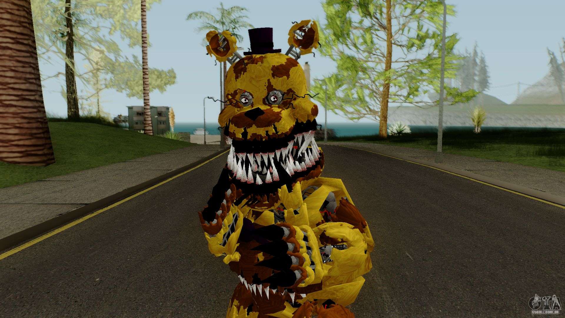 Nightmare Fredbear (FNaF) para GTA San Andreas